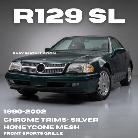 for Mercedes R129 1990-2002 SL500 SL320 silver 1 Fin chrome Must go, last 2