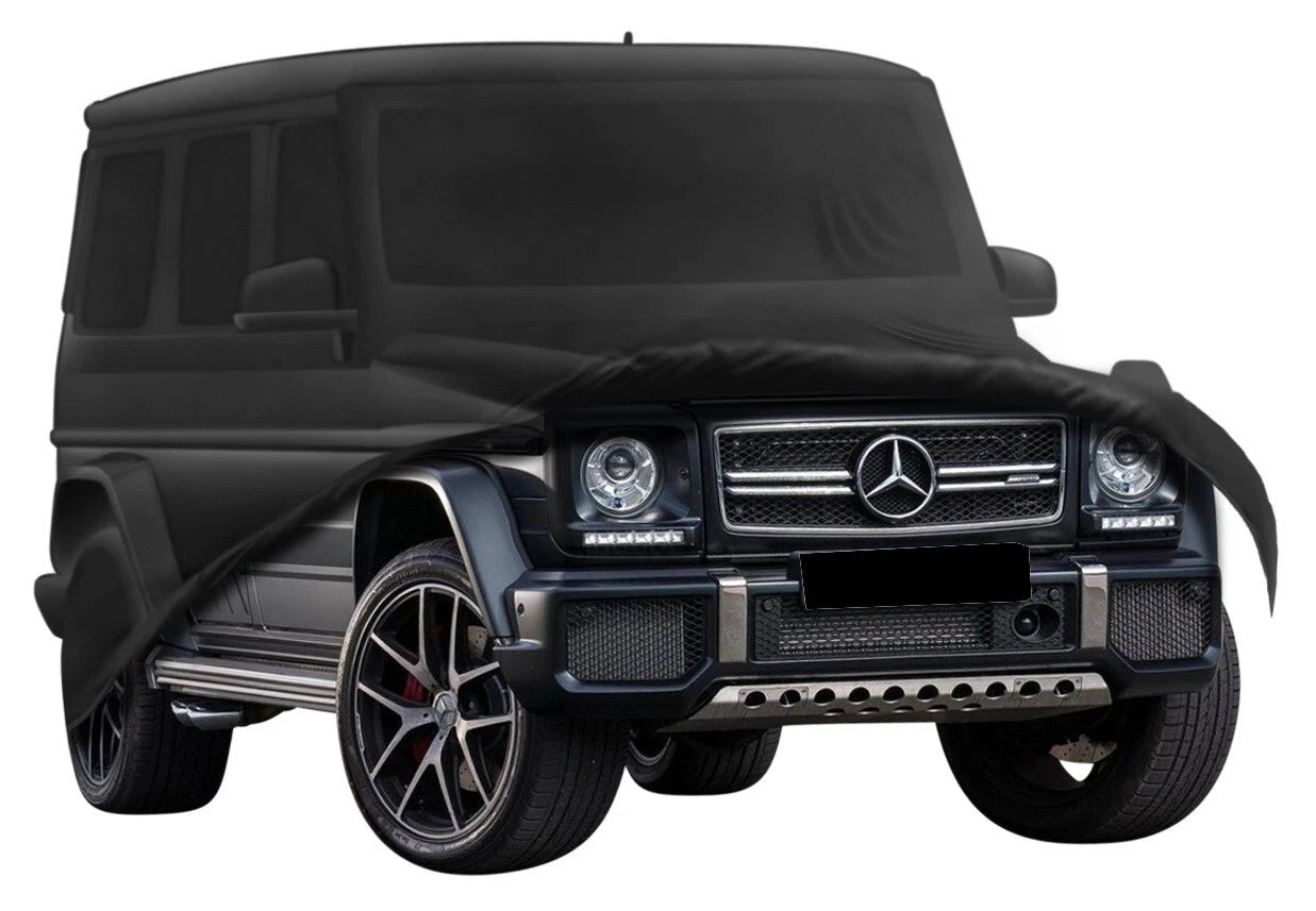 W463 outdoor car cover G550 G63 Mercedes G580 + German license plate DE custom