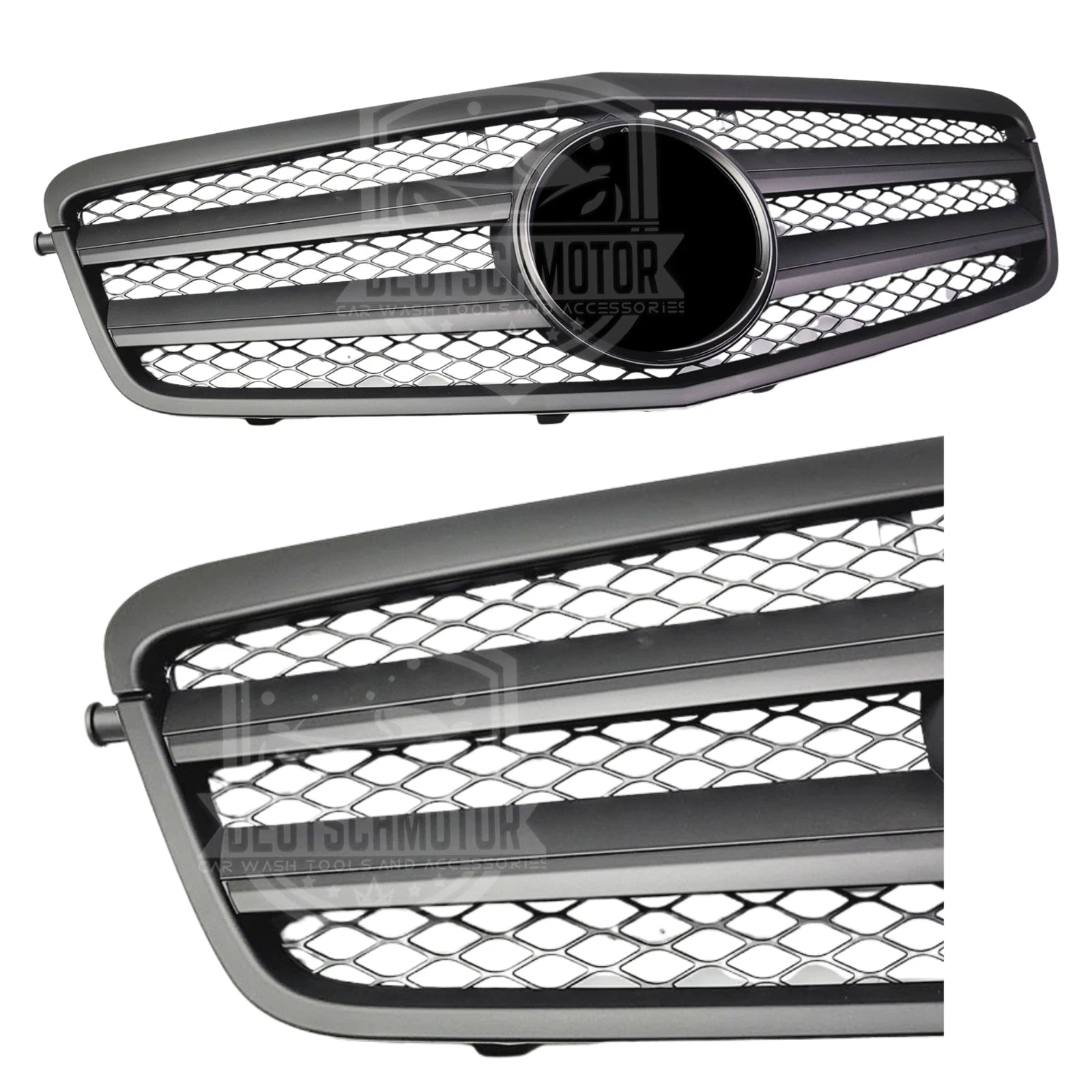 for Mercedes w212 E350 E550 E63 front black grille 2010-2013 matte flat paint
