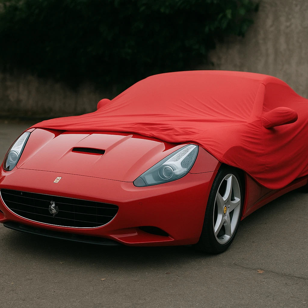 Semi custom outdoor car Cover for Ferrari California 2008-2017 red Waterproof