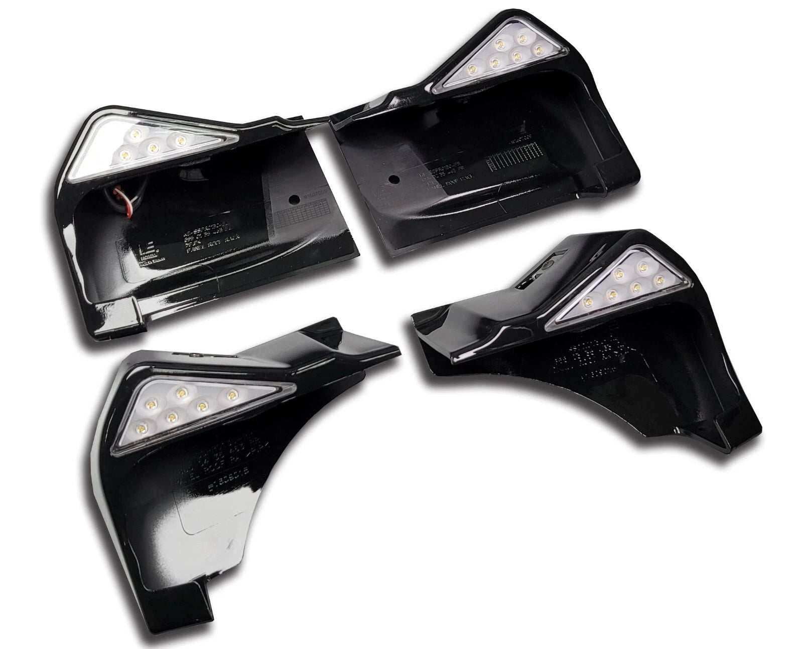 W463 side led light 1987-2018 G63 G500 4x corners for running board for Mercedes