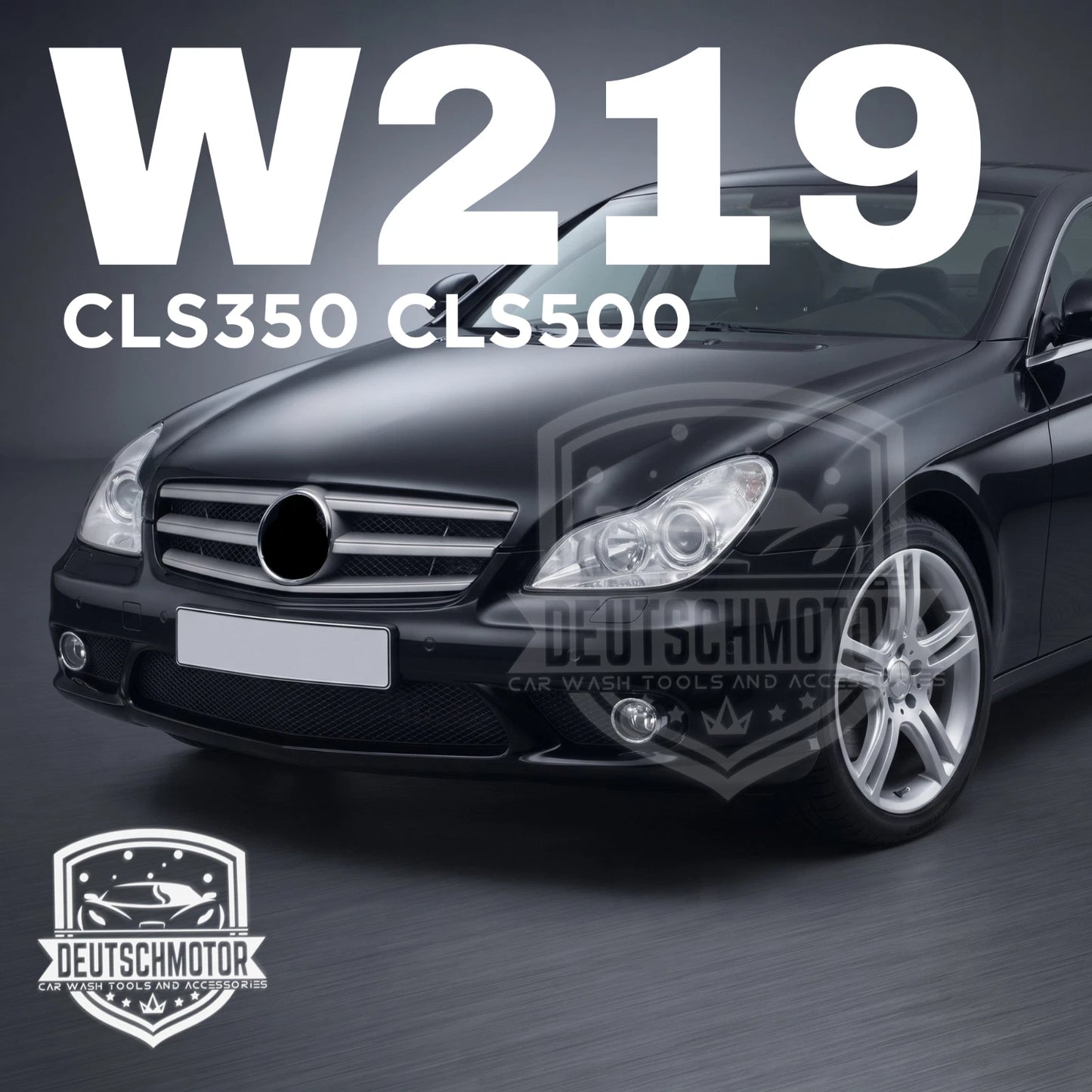 Mercedes W219 CLS500 CLS600 CLS Grille Grill 3 Fins 2008 2007 2006 Silver