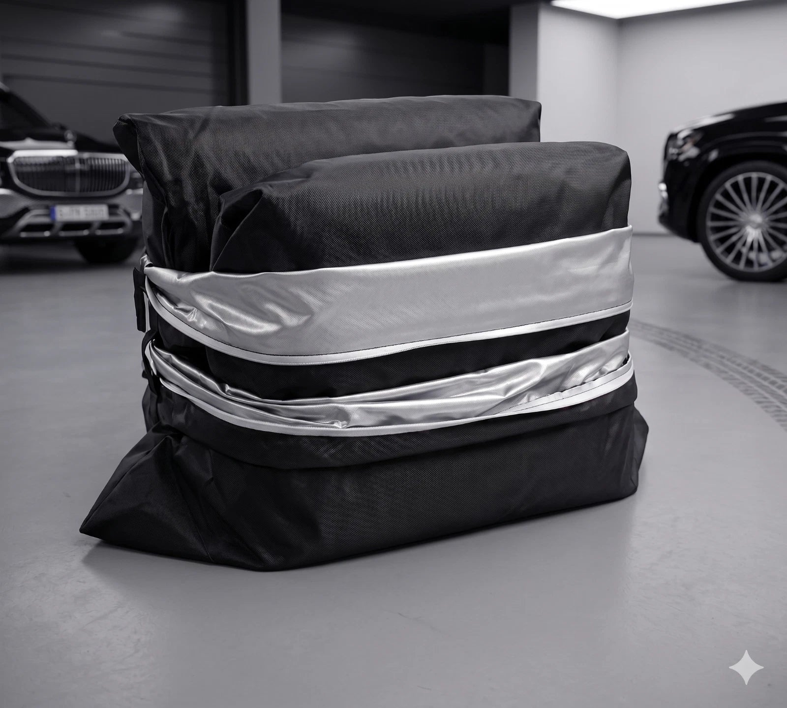 W463 outdoor car cover G550 G63 Mercedes G580 + German license plate DE custom