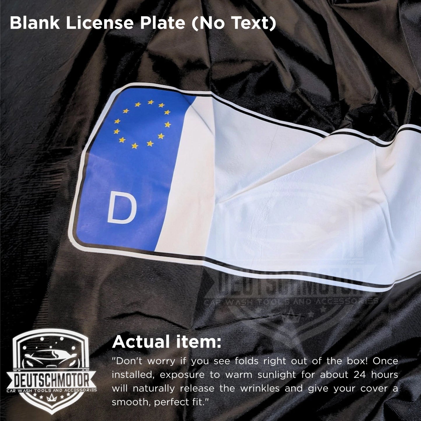 W463 outdoor car cover G550 G63 Mercedes G580 + German license plate DE custom