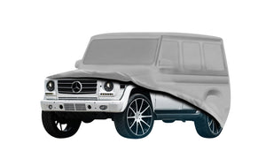 Deutschmotor レッド W463 メルセデスフル屋外車カバー収納 G320 G500 G350 G63 G65 防水保護紫外線 W464 