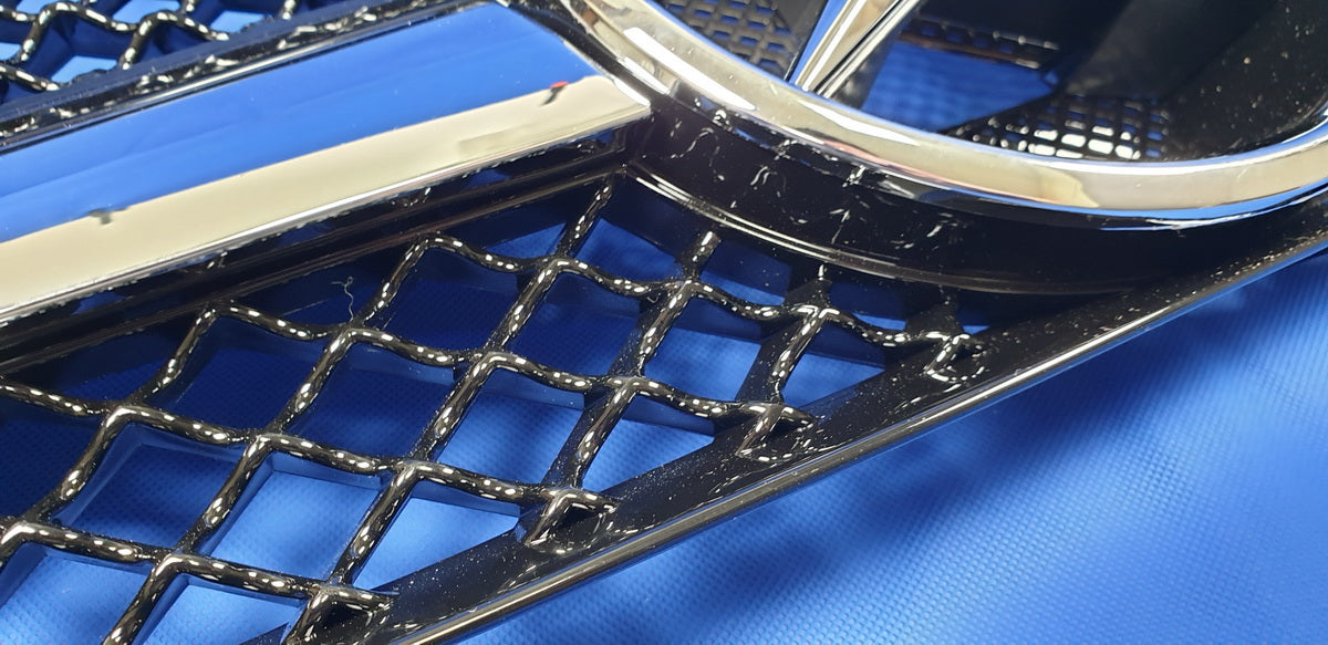 Mercedes R129 1990-2002 SL500 SL600 SL63 front replacement sports grille (black or silver)
