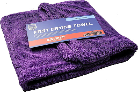 ベストセラーの乾燥タオル「スーパードライ」 - たった 1 回のパスで車全体を乾燥させます。