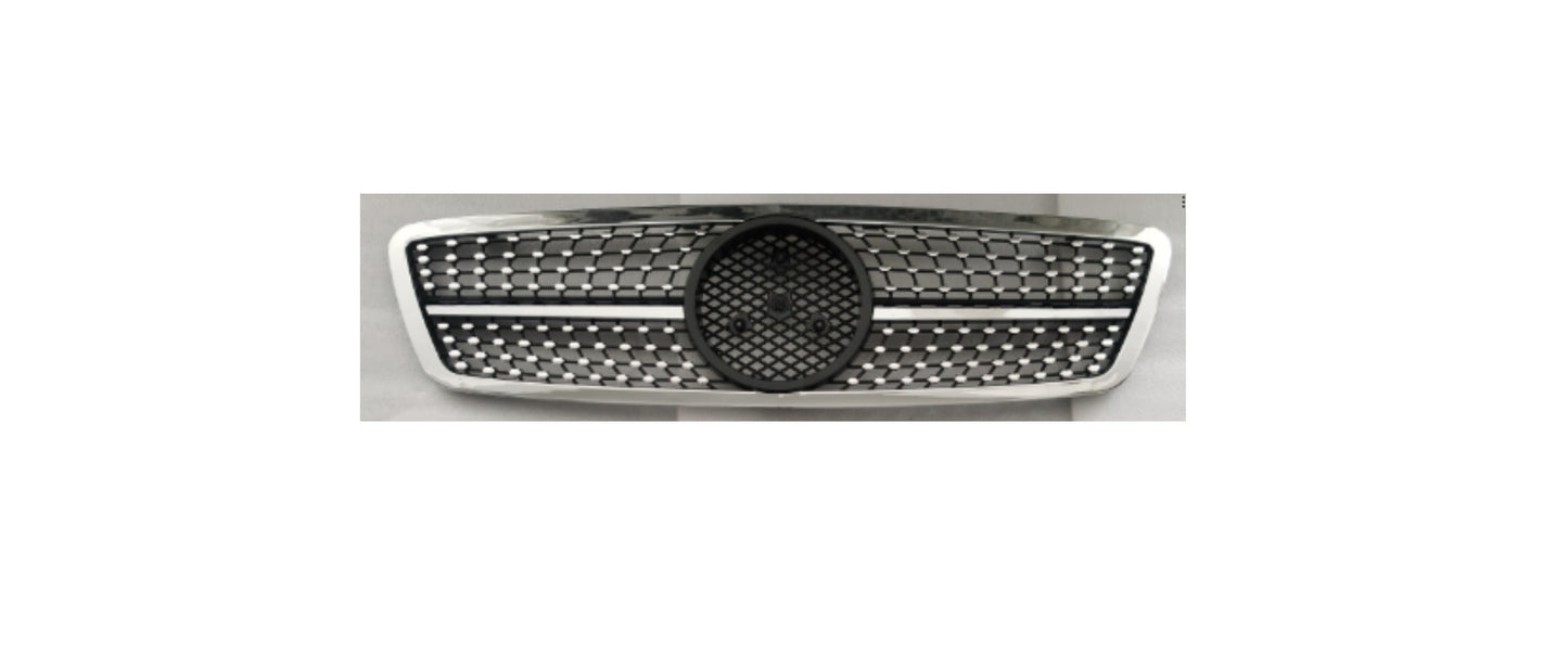 W203 2001-2007 Diamond black front sports grille C200 C240 C320 (2022 design) NEW