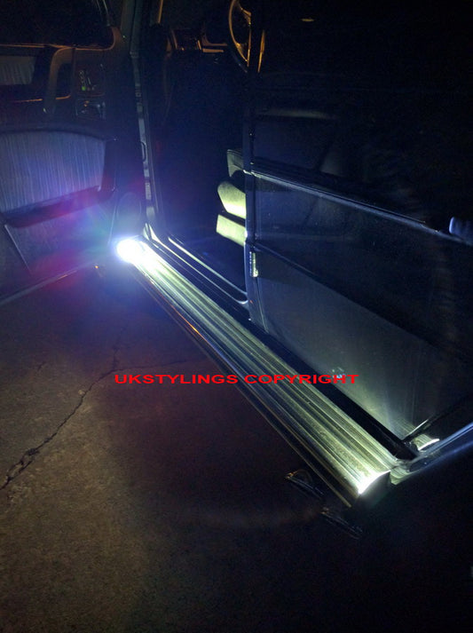 W463 G-class side step panel running board entrance LED kit 4 units